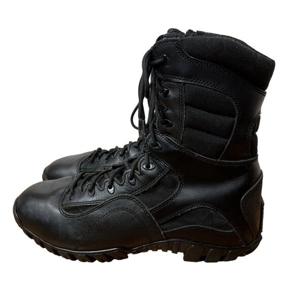 Tactical Research Men's 12 Leather Lace Up Waterproof Field Boots Black EUC! - Picture 1 of 7